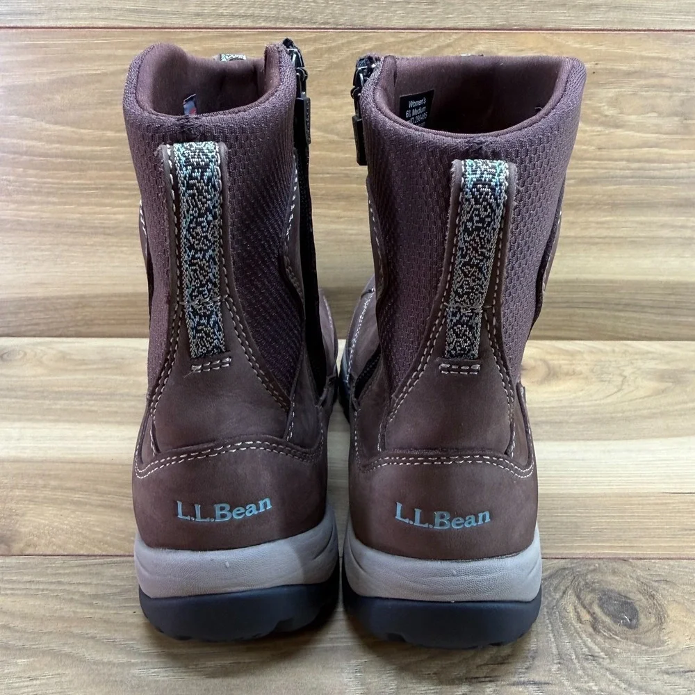 LL BEAN Storm Chaser Tek 2.5 Womens Boots 6.5 M Brown 200 gram Snow Outdoor Duck